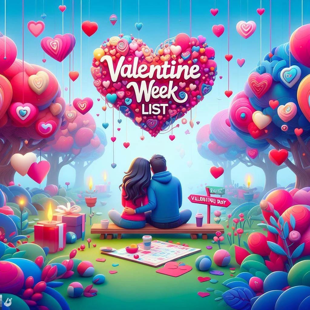 Valentine Week List 2025 💘🎁 Final Checklist for Lovers 💌
